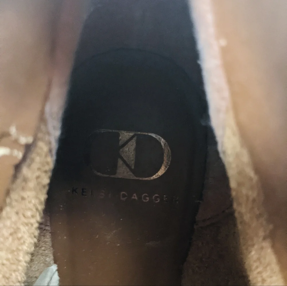 Desert Suede Wedge Booties Ankle Boots Anthropologie Kelsi Dagger 6